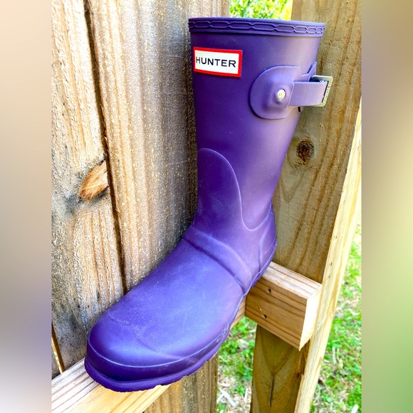 Hunter Original Short Backstrap Rain Boot - Picture 1 of 4